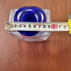 【手渡し希望】假屋崎省吾 オリジナルデザイン ガラス花器 一輪挿し　花瓶の画像