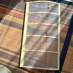 TOYOTOMI　窓用エアコン　TIW-A16F　2005年製　動作品　窓枠付きの画像