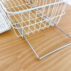 【11/13まで引取】水切りラック・カトラリースタンド セットの画像