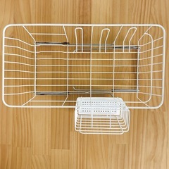 【11/13まで引取】水切りラック・カトラリースタンド セットの画像