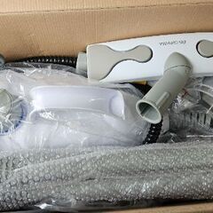 新品未使用！アイリスオーヤマの「スチームクリーナー キャニスタータイプ STM-410E」の画像