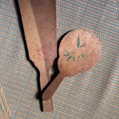 昭和レトロ　羽子板の画像