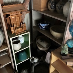 古民家不用品　一部屋分　無料　民芸品　箱入り　などの画像
