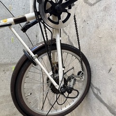 折りたたみ自転車の画像
