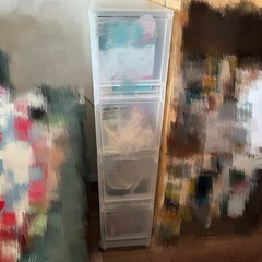 ポリプロピレンストッカー4段の画像