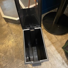 20L ゴミ箱 2way 足踏み式  の画像