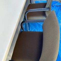 オフィス用　対面　机の画像