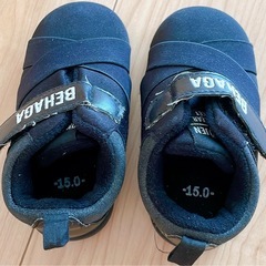 美品✨スニーカー🖤15.0cmの画像