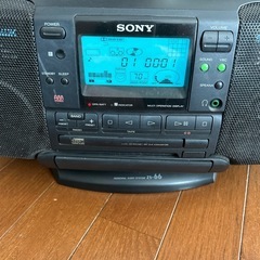 ラジカセ　ソニーの画像