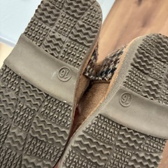 Harris Tweed × ミッフィーボリス　ムートンブーツ　16cmの画像