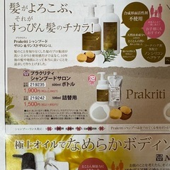 プラクリティ　シャンプードサロン、パックスナチュロン　リンス　石鹸シャンプーの画像