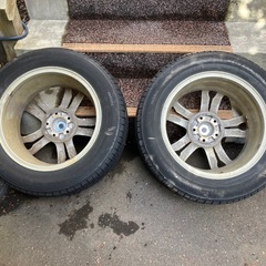 215/60R17 ブリジストン VRX3 4本　アルミホイール付の画像