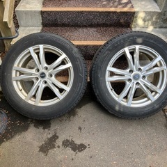 215/60R17 ブリジストン VRX3 4本　アルミホイール付の画像