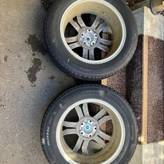 215/60R17 ブリジストン VRX3 4本　アルミホイール付の画像