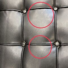 ソファ　1.5人掛け　黒　レザー　座面・背面取り外し可　ブラック　オシャレの画像