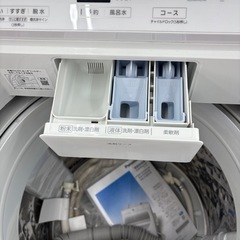 【表示価格より30%OFF】Panasonic 10kg洗濯機 NA-FA100H8 2021年製の画像