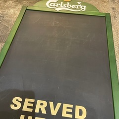 黒板 ブラックボード カールスバーグの画像