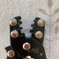 圧着ペンチ　ギボシ　丸端子の画像