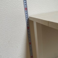 2段棚　木目調　ホワイト　カラーボックス　の画像