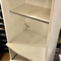 《売約済》泉洋化工 食器棚 キッチンボード レンジボード スリム 炊飯器 ラック コンセント 付き 引き出し ホワイト 収納棚 キッチン コンパクト 収納台 白家具 kitchen board cabinet kitchen storage microwave cabinet rice cooker shelf コンパクト家具 家電ラック 家電 収納の画像