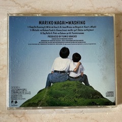 アルバム💿1992年リリース✨永井真理子🎤WASHING全10曲ワイルドで行こう/私の中の勇気/こんな人生もありよ/SayHello/ピンクの魚よ動作未確認❗️カラフルの画像