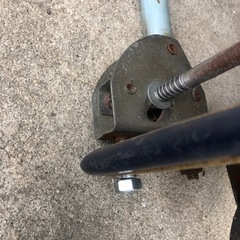 台車　錆有り、ナット無し、曲がり有りの画像