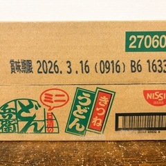 （受渡が決まりました→）ミニどん兵衛 きつねうどん12個入の画像