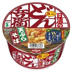 （受渡が決まりました→）ミニどん兵衛 天ぷらそば12個入の画像