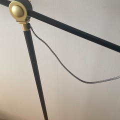 IKEAスタンドライト(ブラック)の画像