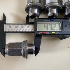 トヨタ純正　平座ナット　トヨタ純正ホイル用　スタッドレスタイヤ　スノータイヤの画像