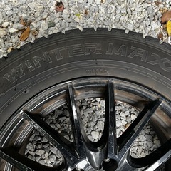 【※処分特価‼︎¥60,000→¥39,800】DUNLOP WINTER MAXX 17インチ　アルミ・タイヤ4本セットの画像