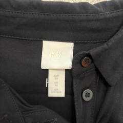 H&M  黒　ワンピースの画像