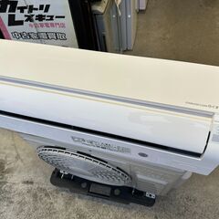 【動作保証あり】HITACHI 白くまくん 2022年 2.2kw 6畳用 冷暖房 ルームエアコン RAS-D22M ステンレスクリーン【管理KR646】の画像