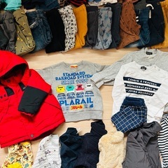 冬物　49点　子供服　子ども服　90cm 男の子　男子 GAP ユニクロ BeBeの画像