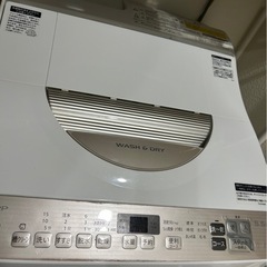 洗濯機 SHARP ES-T5DBK 5.5kg  の画像