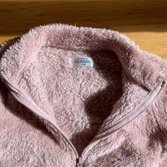 まだフワフワ　フリース　110サイズ　アウター　USED の画像