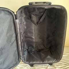 旅行バッグ黒の画像