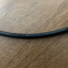 スポーツ用ネックレス ブラック シンプルデザインの画像