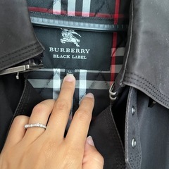 バーバリー　ブラックレーベル　トレンチコート　LLサイズ の画像