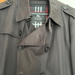 バーバリー　ブラックレーベル　トレンチコート　LLサイズ の画像