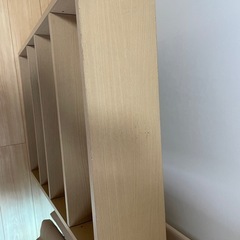 ラック 本棚　木製の画像