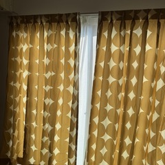 カーテン　ベージュ　の画像