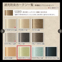 新品カーテン　遮光　レースセットの画像