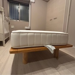 無印良品　シングルベッド　マットレスの画像