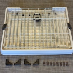 ペットゲージ（小犬、室内利用）の画像