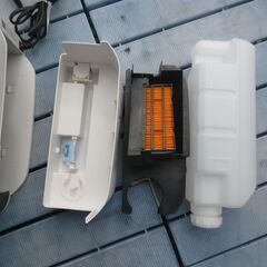 SHARP/加湿付き/セラミックヒーター HX-P12E9/２０２１年式/中古品・簡易動作確認済み・本体のみ現状渡しの画像