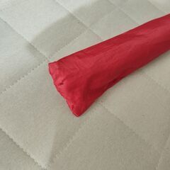 チェア用パラソル 赤  収納袋付き アウトドア 試合観戦日傘日除けレッドの画像