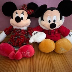 差し上げます！ディズニーぬいぐるみ　ミッキーマウスとミニーマウス