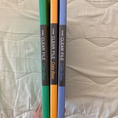 クリアファイル　3冊　キングジム　ポケット型の画像