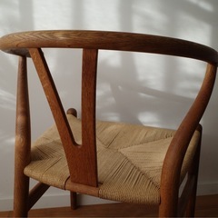 希少【ヴィンテージ 70年代 yチェア】オーク オイルフィニッシュの画像